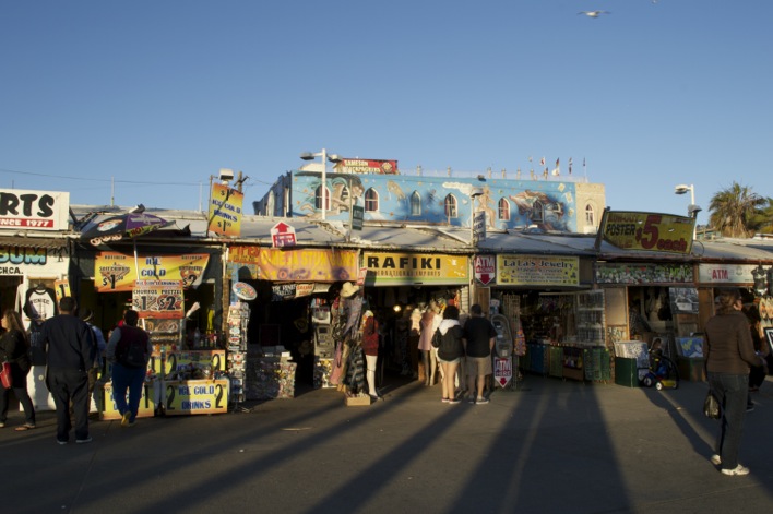 Venice beach boardwalk