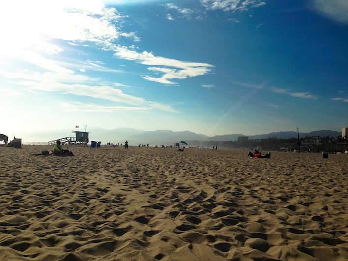 Santa Monica beach